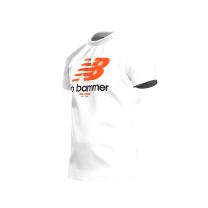 NB "NO BAMMER" TEE (ORANGE LOGO)