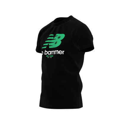 NB "NO BAMMER" TEE (GREEN LOGO)