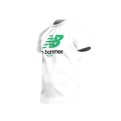 NB "NO BAMMER" TEE (GREEN LOGO)