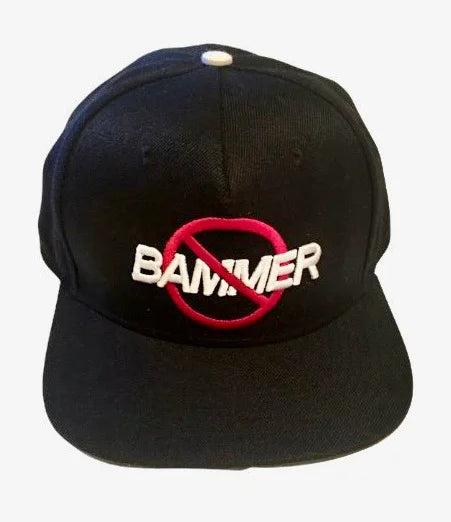 "NO BAMMER" SNAPBACK HAT (BLACK)